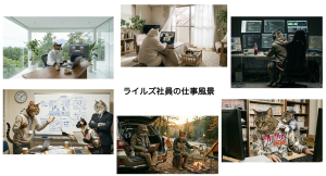 ライルズ社員のお仕事風景